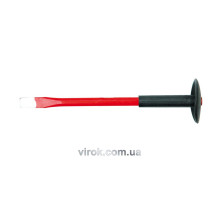 Зубило каменяра VOREL з гумовою ручкою 300 мм [12/48]
