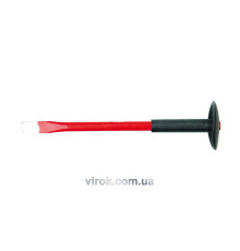 Зубило каменяра VOREL з гумовою ручкою 300 мм [12/48]