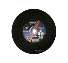 Диск отрезной по металлу, нерж. стали, бетона и чугуна "NORTON VULCAN FIXED"; Ø=350х32 мм, t=3.5 мм