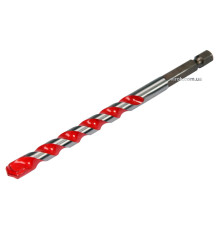 Свердло універсальне YATO: YG6X, Ø= 8 мм, l= 100/45 мм, HEX-1/4" [50/200]