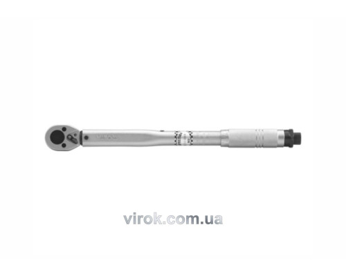 Ключ динамометричний YATO : квадрат 1/2", F= 42- 210 Нм, L= 470 мм [12]