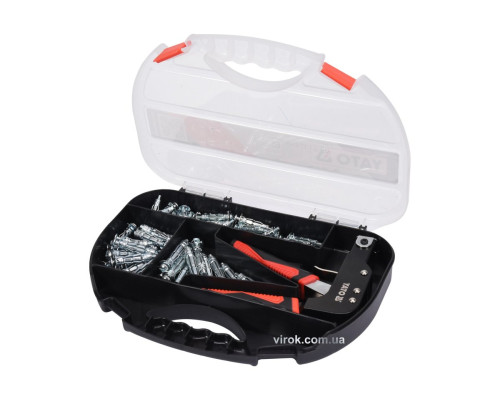 Заклепочник дюбелів "Molly" YATO з 60 дюбелями [3/12]