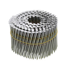 Цвяхи барабанні до пневматичного пістолета YT-09214 VOREL: L=75мм, Ø=2.5мм, кут 15-16˚, 3600шт [1]