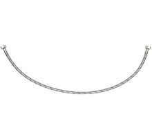 Шланг водопроводный с оплеткой из нерж стали FALA l= 800мм, Ø= 8/12, соединение F-1/2" х F-1/2" 1 МПа