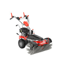 Підмітальна машина бензинова YATO: двигун- 3,5 кВт, зона підмітання- 1 м, швидкість- 0,7- 1,2 м/с