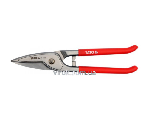 Ножницы по металлу прямые YATO : L= 255 мм [6/36]