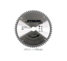 Диск пильний по дереву STHOR. Ø= 250/30 мм, h= 3 мм, 60 зубів [10/20]