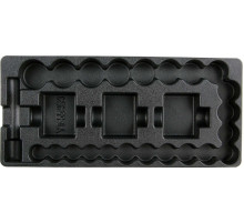 Вклад до інструментальної шафи пустий YATO, для торцевих головок ударних [5/30]