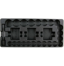 Вклад до інструментальної шафи пустий YATO, для торцевих головок ударних [5/30]