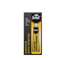 Клей 1-копонентный общего применения SELSIL прозрачный, тюбик 70 гр. [12] DW