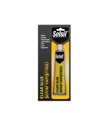 Клей 1-копонентний загального застосування SELSIL прозорий, тюбик 70 гр [12] DW