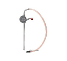 Помпа-міні ручна ротаційна для перекачки оливи VOREL; алюмін., продукт.-15 л/хв, Ø=20мм, l=33см [20]