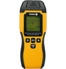 Вологомір електронний для деревини і будматеріалів YATO;діапазон вологості 6-60% дерево,1,5- 33%(DW)