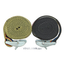 Пас для кріплення багажу VOREL, зажим, фіксатор : 25мм х 250см 2шт. [10/80]