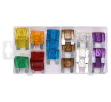 Запобіжники автомобільні YATO MAXI, в асортименті, 24 шт [24/720]