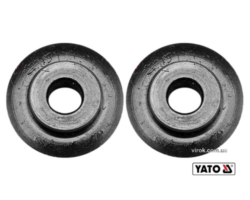 Різці дискові YATO для труборіза : Ø= 18 х 6 мм, h= 4,8 мм.(YT-22338) 2 шт. [50/300]