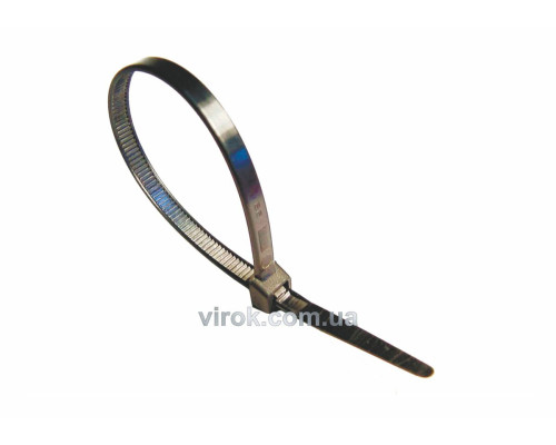 Хомут стяжний нейлоновий UV чорний 200х2,5 100 шт. [250]