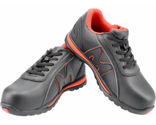 Кросівки робочі шкіряні з гумовою підошвою YATO "PARAD S1P", розм. 47, облегшені(DW)