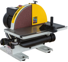 Шліфувальний тарілковий верстат JET JDS-12X-M : 230 В, 1(0,75)кВт, Ø=300мм стіл 435х215 мм