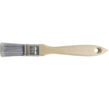 Кисть малярная плоская воскованая, b= 25 мм SUPER PROFI TM VIROK, три вида щетины