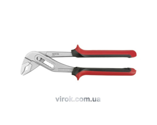 Кліщі переставні YATO : L= 250 мм [6/24]