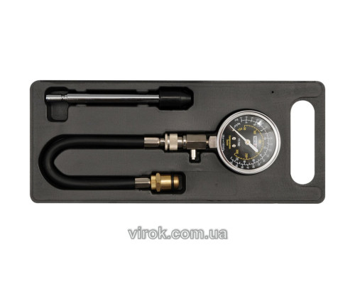 Компрессометр для бензиновых двигателей YATO с удлинителями с резьбами [6/24]