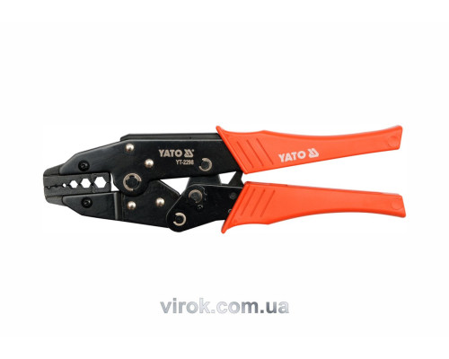 Кліщі для обтискання і зачистки проводів YATO, L=240 мм. RG58-59-62-6 [5/30]