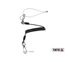 Мотузка стяжна для збереження інструментів YATO: Ø=1.5 мм, l= 52-170 мм, M≤ 3кг +2 карабіни [24/144]