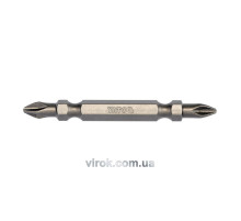 Насадка викруткова двостороння YATO : Philips РН2 - PH2, L= 65 мм. 10 (Уп/Шт.) [25/100]