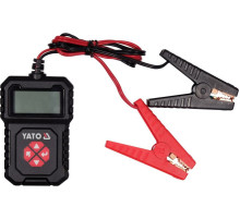 Тестер електронний для акумуляторів 12 В YATO з LED цифровим дисплеєм [56]