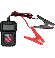 Тестер електронний для акумуляторів 12 В YATO з LED цифровим дисплеєм [56]