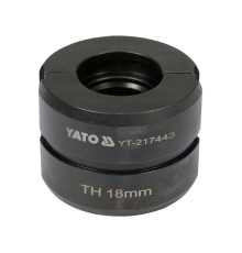 Насадка для прес-кліщів YT-21735 YATO: TH18 мм [50]