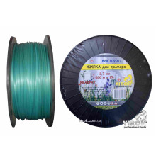 Жилка для тримера "КВАДРАТ" TM VIROK : Ø= 2.7 мм, l= 350 м (бобіна)