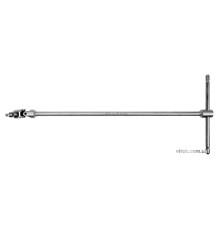 Ключ Т-подібний з карданом YATO до торцевих головок з квадратом 1/2", 180 х 450 мм [10/40]