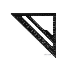 Кутник теслярський алюмінієвий YATO 180 мм [8/64]