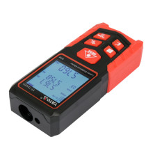 Дальномір лазерний YATO з LCD- дисплеєм, дальн- 50м, похибка ±2мм, виміри площі і об'єму живл- 2-ААА