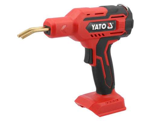 Паяльник для пластика YATO акумул. Li-Ion 18 В, макс. t= 500ºC (БЕЗ АКУМУЛЯТОРА) [10]