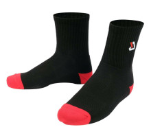 Шкарпетки звичайні YATO, розм. 39-42, 75%- бавовна, 22%- поліестер, 3%- спандекс, 3 пари [4/40]