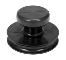 Присоска к глазурованной плитке, гладким изделиям VOREL: Ø=80мм, h=50мм, макс. нагруз.- 20 кг [200]