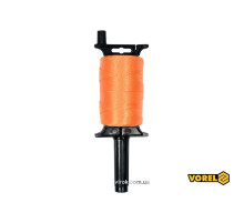 Шнур трасовочный полипропиленовый на катушке VOREL: Ø=1.2 мм, l=200 м [12/48]