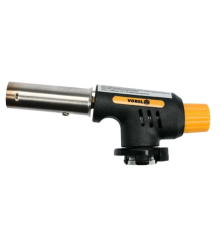 Пальник газовий VOREL з п`єзозапалом; тип з`єднання EN417 (цангове) макс. t=1300°C, P=1,3кВт [10/60]