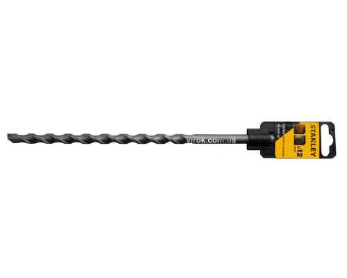 Сверло по бетону, камню (бур) STANLEY: SDS+, Ø= 12 x 260 /150 мм