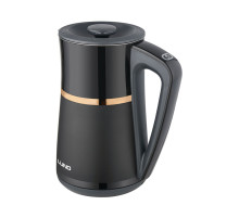 Электрочайник с термостатом из нержавеющей стали и полипроп LUND 1,7л, 2200 Вт, жив от сети 230 В