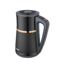 Електрочайник з термостатом з нержавіючої сталі і поліпроп LUND 1,7л, 2200 Вт, живл від мережі 230 В