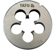 Плашка YATO М6 х 1 мм, HSS М2, m=20 г [100/400]