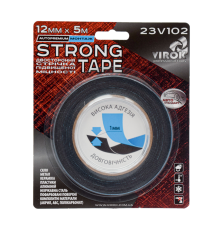 Стрічка автомобільна 2-стороння VIROK Strong Tape; 12 мм х 5 м [10]