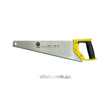 Ножовка по дереву VOREL : L= 450 мм, W= 1 мм, Пластмассовая ручка,Твердость 48 HRC, 7 зуб/1" [10/40]
