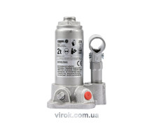 Домкрат гидравлический столбовой VOREL; F= 2 т, раб. высота- 148- 276 мм [6]