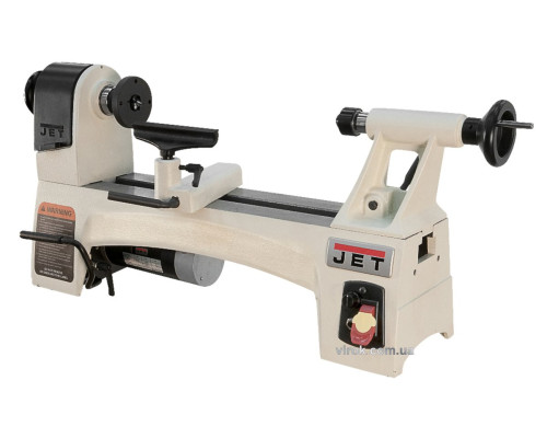 Токарний верстат по дереву JET JWL-1015 : 230 В, 0,5 (0,37)кВт; оберт. станин/опор. Ø= 250/185мм