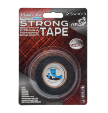 Стрічка автомобільна 2-стороння VIROK Strong Tape; 19 мм х 2 м [30]
